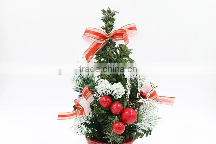 Christmas Tree &Accessories Red Mini Navidad Decoration