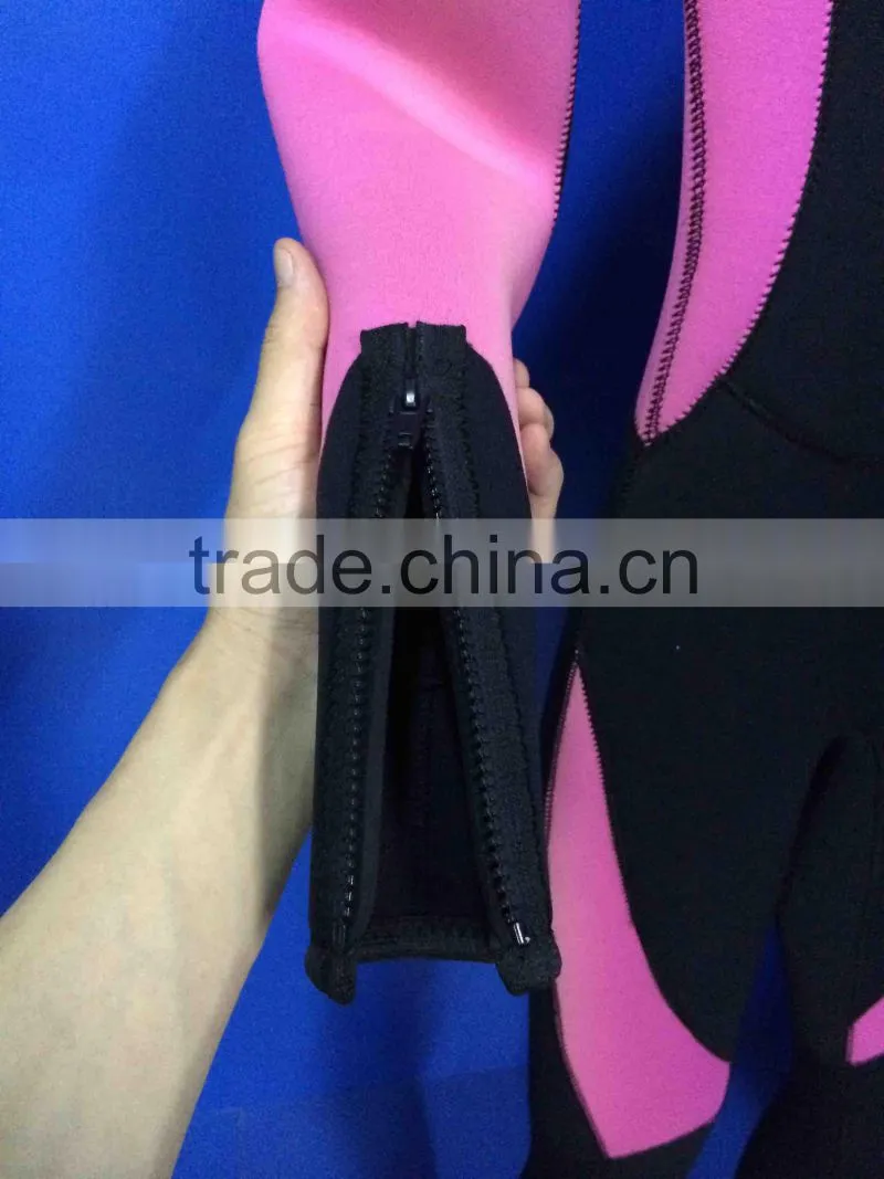 Women diving surfing wetsuit customization for lady