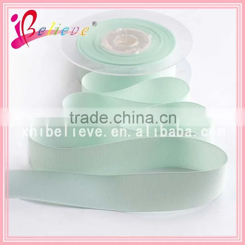 Wholesale DIY accessories 2 inch wide grosgrain yellow ribbon