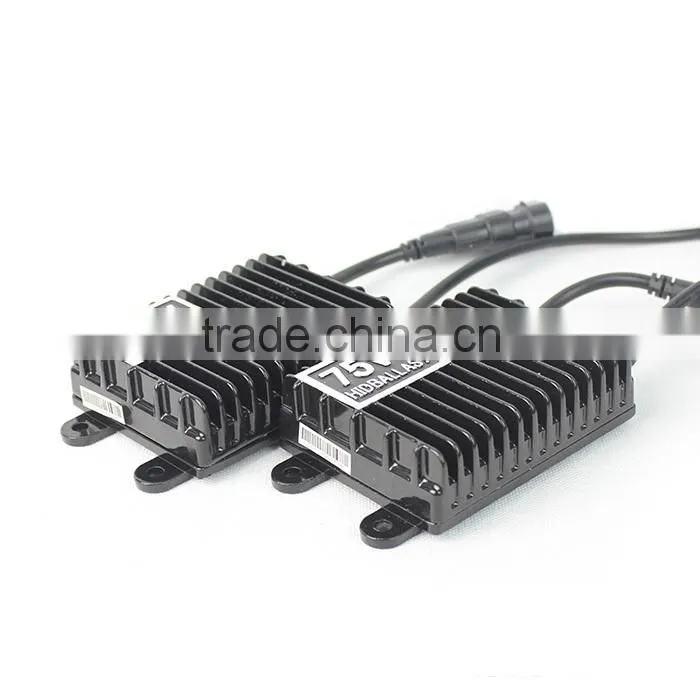 Powerful AC hid xenon kit 75w hid lighting with high quality hid ballast