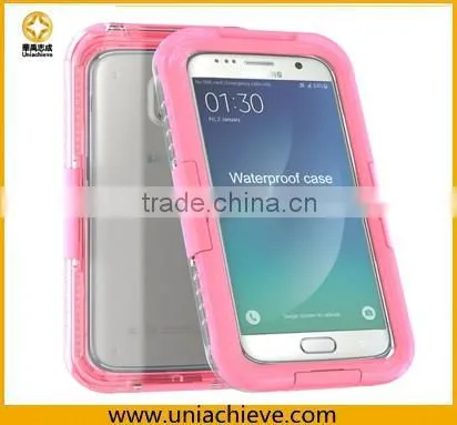 For Samsung S7 silicone case waterproof gray color