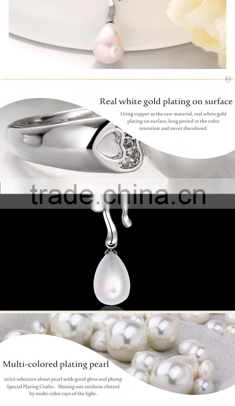 Charming Flawless Glossy Multicolored Pearl Wholesale Charms Pendants