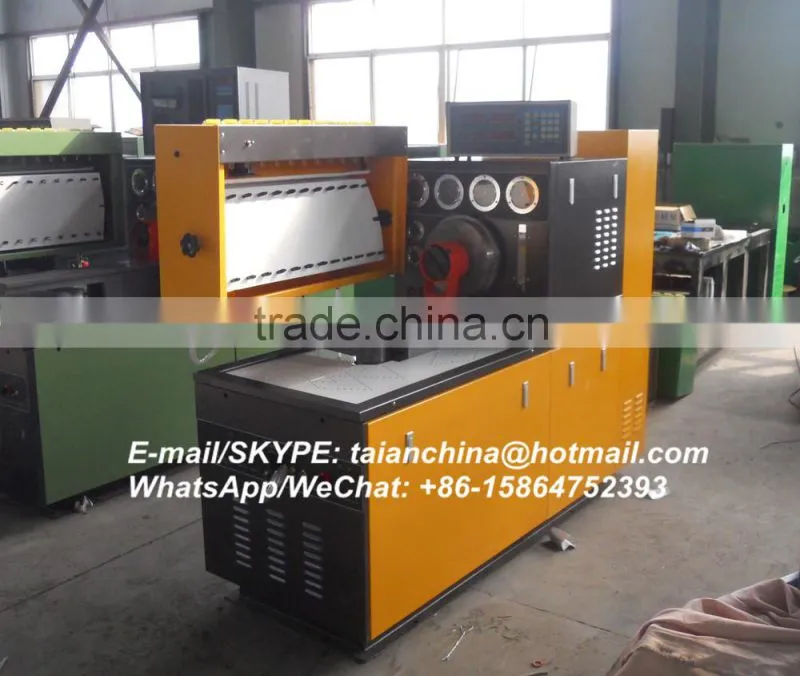 12PSB yellow color diesel fuel injection pump test bench/pump calibrate machine