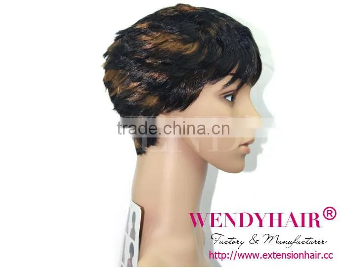 Fashion and unique Wendy synthetic wig short wig loose curl best quality