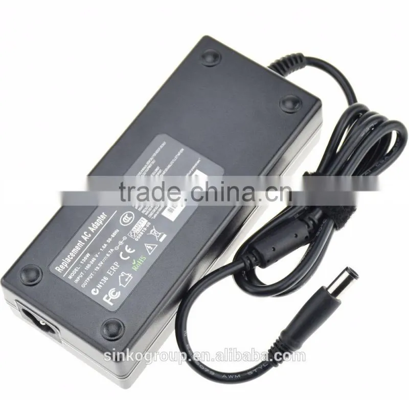 19.5v 6.7a ac dc adapter charger for Dell 7.4*5.0mm