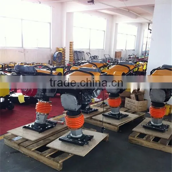 High Quality 85mm Jumping Stroke Gasoline Tamping Rammer for sale