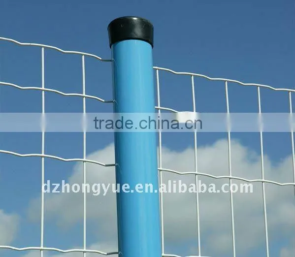 electro galvanized welded v mesh fence