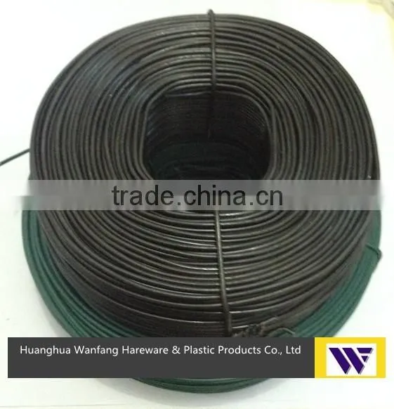 16.5GA black annealed tie wire square hole