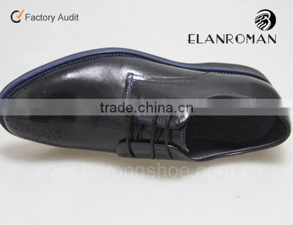 England style flat dress shoes leather shoes men
