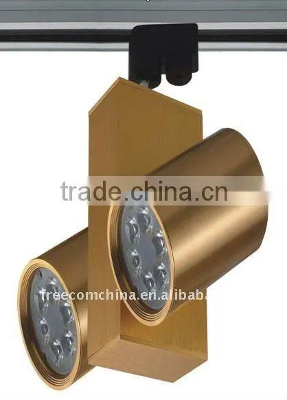golden Aluminum spotlight housing parts