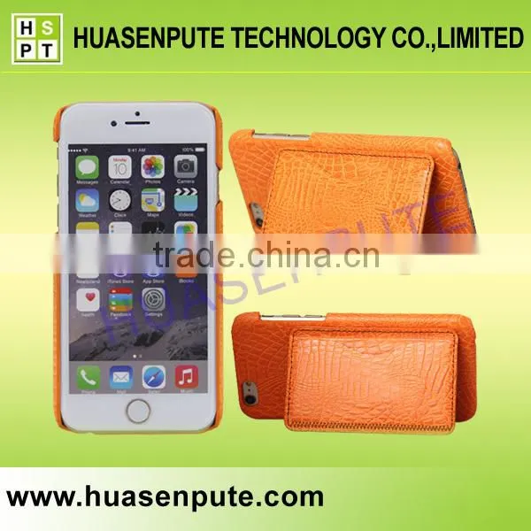 For Apple Iphone6 Compatible Brand and Leather Crocodile Skin Material Animal Phone Case
