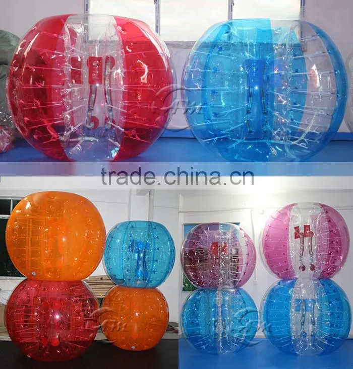 Cheap bumper ball human sized soccer bubble ball bubble soccer ball for sale