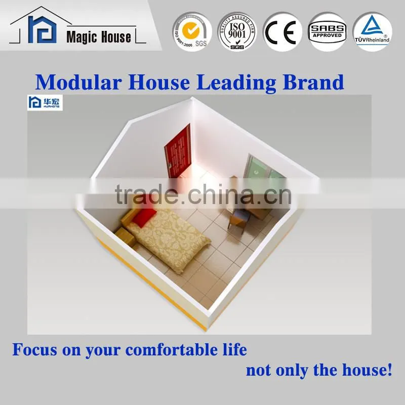 low cost portable simple prefab small cabin houses/prefabricated house for accommodation