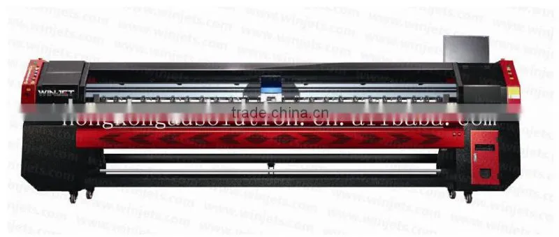 W7 large format printer 3.2m on Konica Minolta 1024 printhead