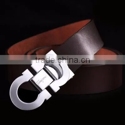 Man's Official Black Real Leather Belt