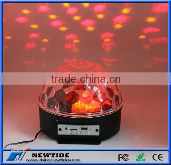 diamond face multi model bluetooth wireless led light speaker NT-BP0081