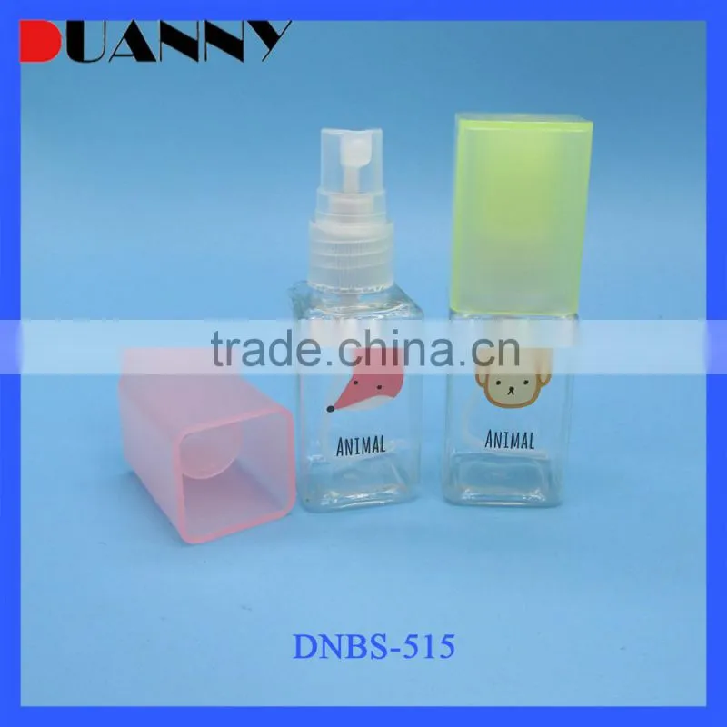 Luxury Packaging Plastic Spray Cosmetic Bottle Cosmetic Cream Jar Pet Cream Cosmetic Bottle With Pump And Cap