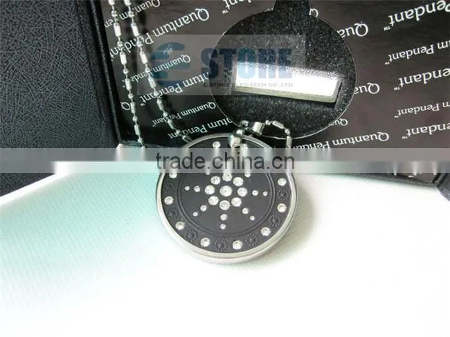 Attractive Scalar Energy Necklace Super Sky Stars Design Quantum Science Ion Pendant with SS Protect Circle