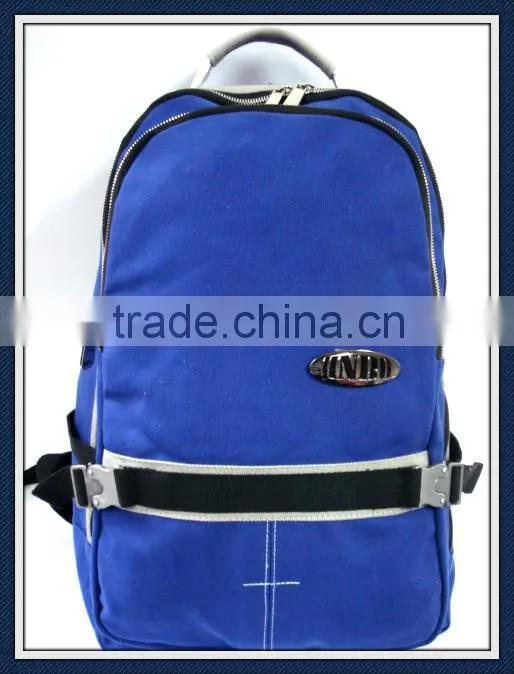 Heavy Canvas backpack bag with good quality zipper