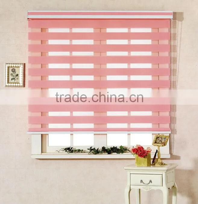 zebra Roller Curtain Blackout Rainbow Zebra Blind