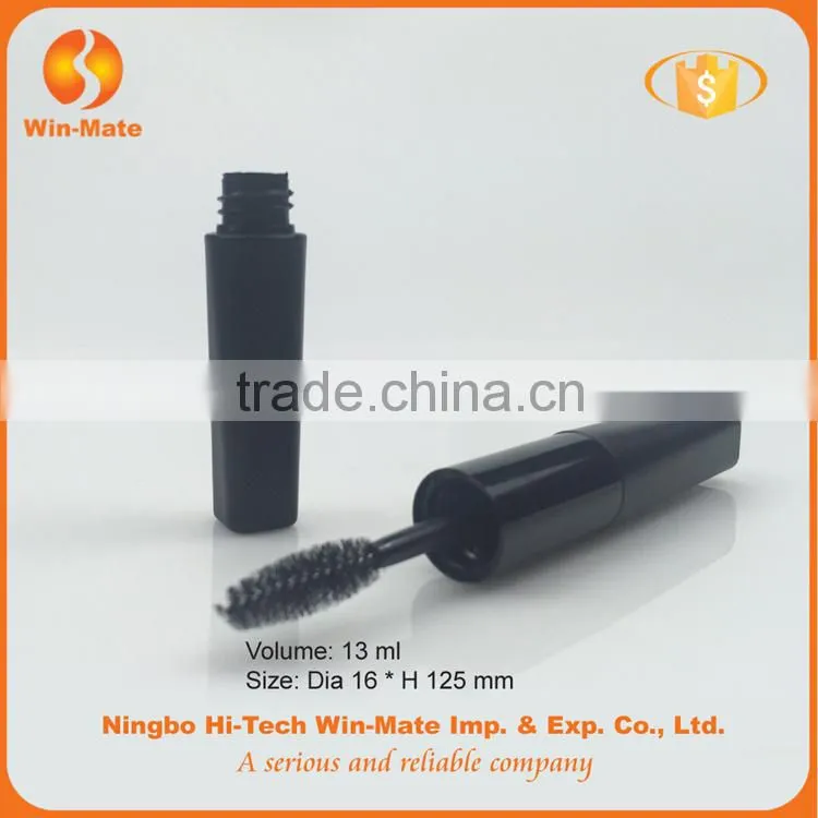 double head black empty 125*16mm ABS mascara tube