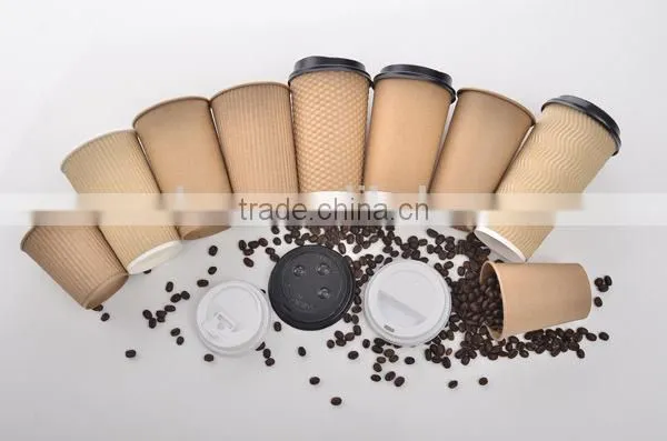 Customize printing various style 8 10 12 oz paper coffee cup