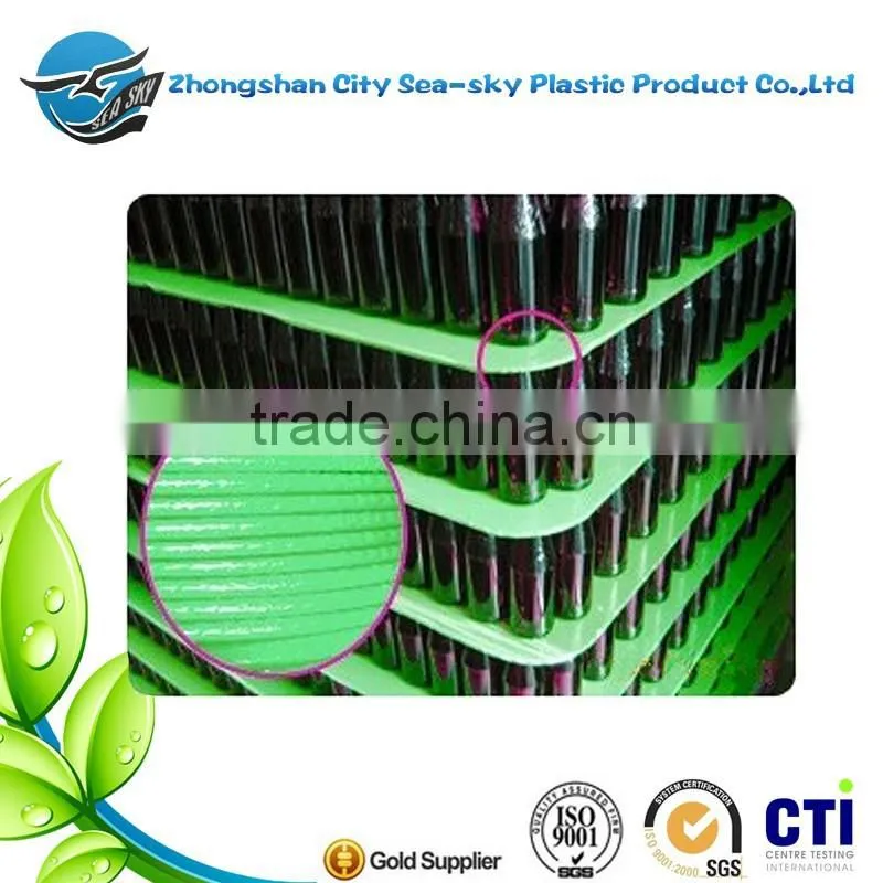hot melt edge sheet for the bottle packing
