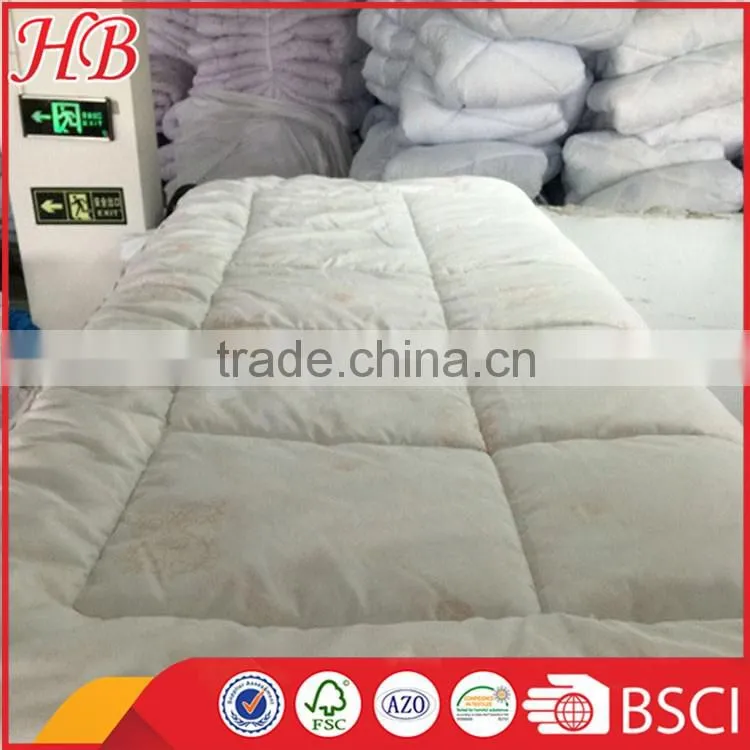 2016 Fashion Design ,85GSM microfiber printed High Quality service, Different Style Pink stitching quilt