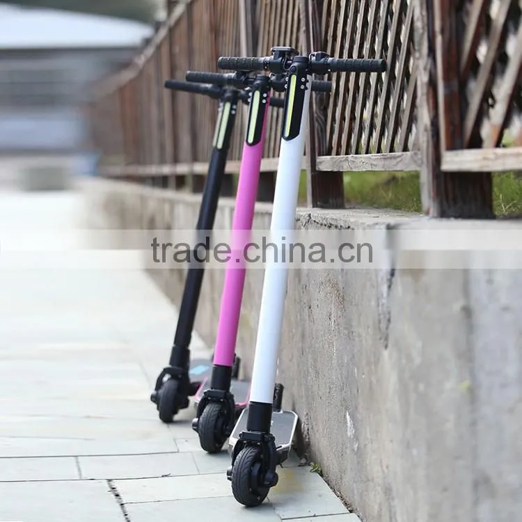 New Fashion Design Light Weight Foldable Electric Scooter 5 Inch Wheel Carbon Fiber Material Portable Mobility Scooter