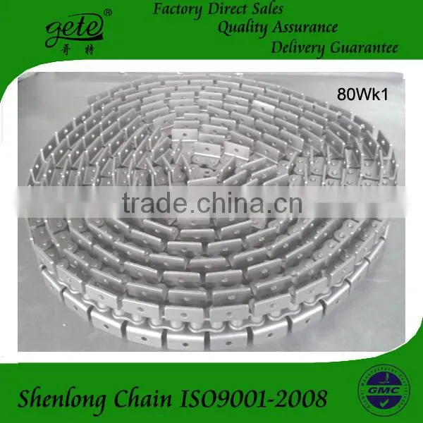 roller chain 80-1 with K1 attachments every out link both side-80K1/2L