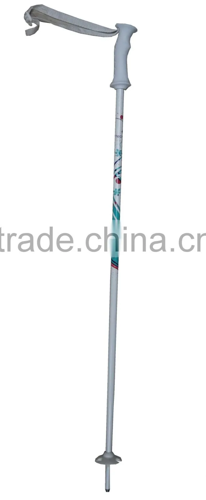 2016 new model alpine ski poles, carbon fiber skiing sticks
