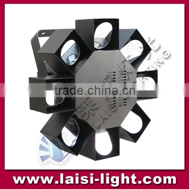 4x3W tricolor LED dynamic beam lights led effect light RGB light led