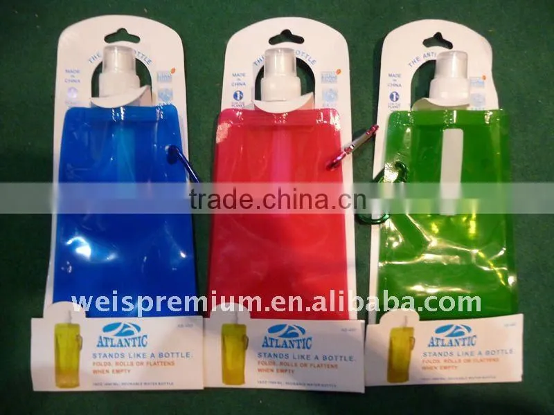 COLLAPSIBLE FOLDING WATER BOTTLE