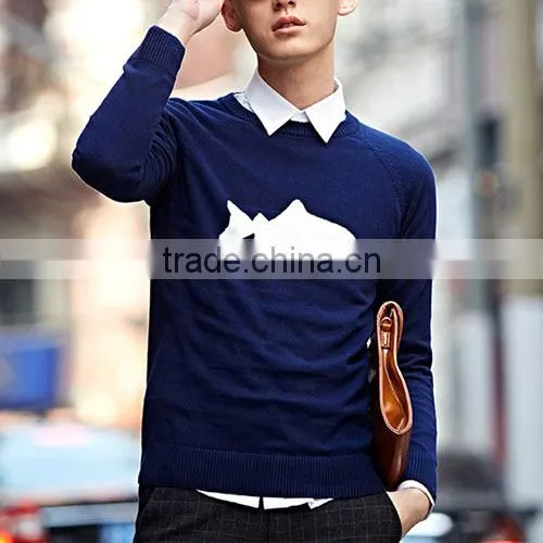 2015 new product autumn school style sweater for western style sweater