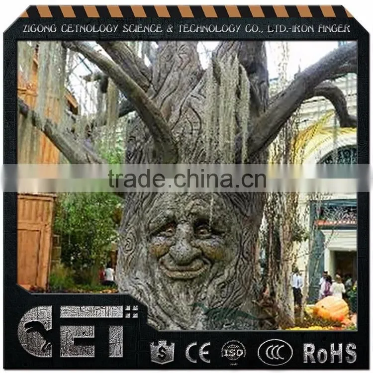 animated talking Tree theme park decorations Resterant Decorations Tree