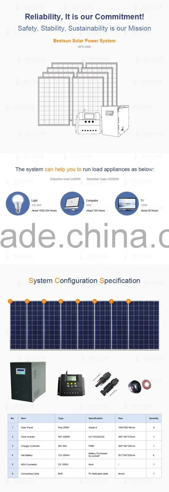 2016 solar power generator for home use and 15 days quick delivery