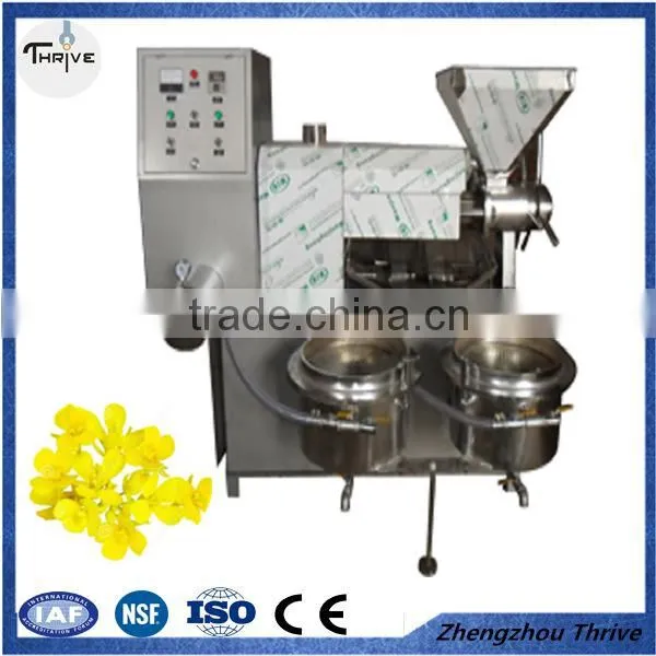 Fully automatic multi-function screw peanut soybean rapeseed oil refinery machine