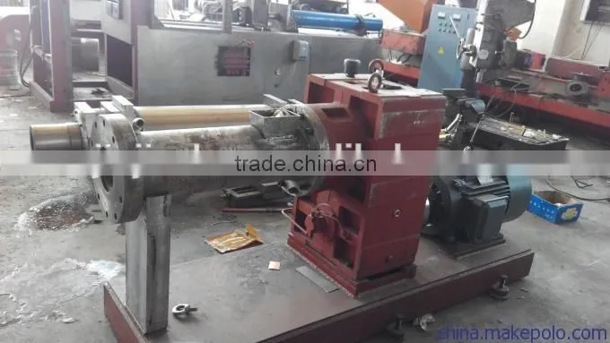 EPDM rubber extruder machine / cold feed and hot feed rubber extruder
