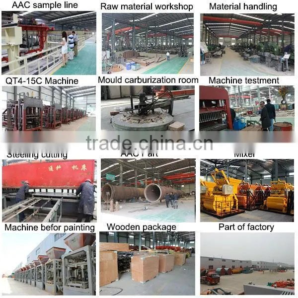 QT10-15 Interlocking Bricks Wall Machines