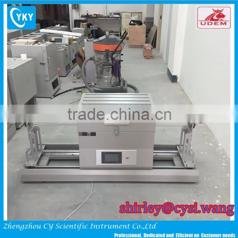 1200C sliding solar RTP tube furnace for graphene in lab ALD & PECVD Combination Tube Furnace System
