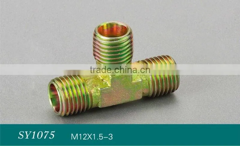 m22tee connector pipe fitting