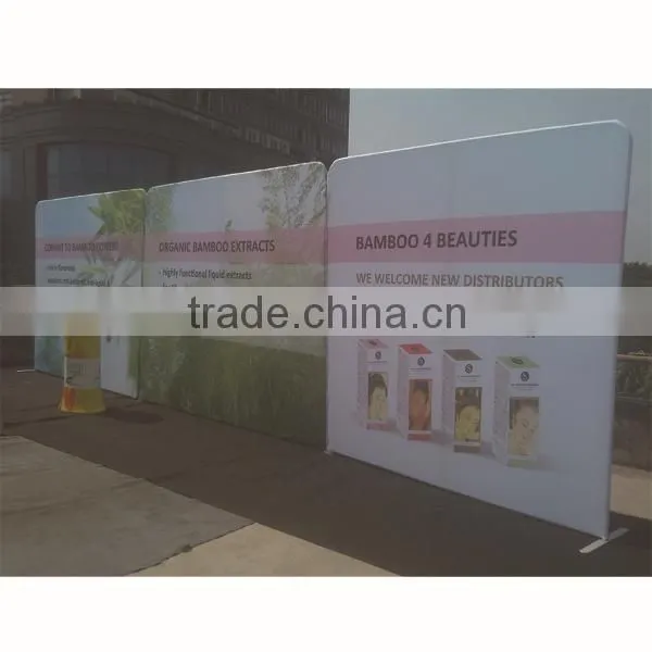 portable aluminum backdrop tension printing