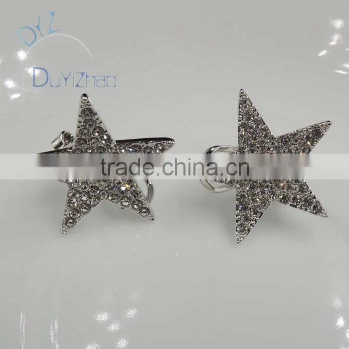 gold plated wholesale alloy necklace jewelry with crystal stone