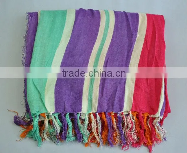 newest 100% cotton or viscose kikoi kikoy pareo towel