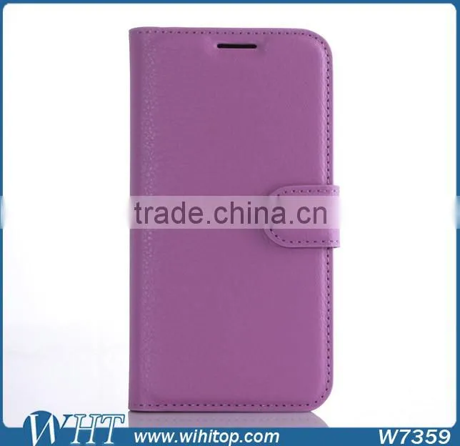 Flip Leather Case for Samsung S7, Mobile Phone Wallet Case for S7