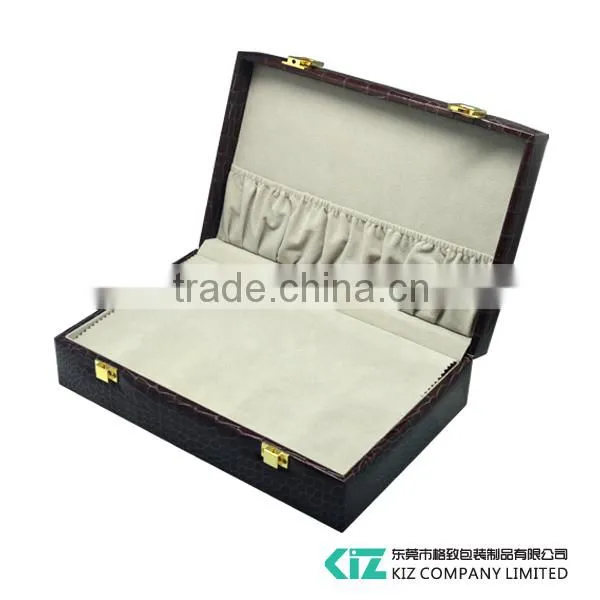 10 Slots Expensive Sewling PU Leather Watch Box