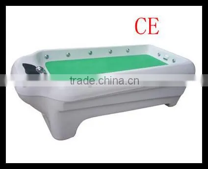 Deluxe multi-functional salt bath therapeutic massage bed