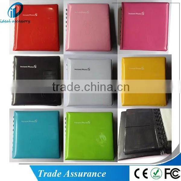 Jelly Style 64 Pockets Photo Album for Mini Fujifilm Instax Mini8 7s 25 50s 90 Polaroid 3inch films &Name cards