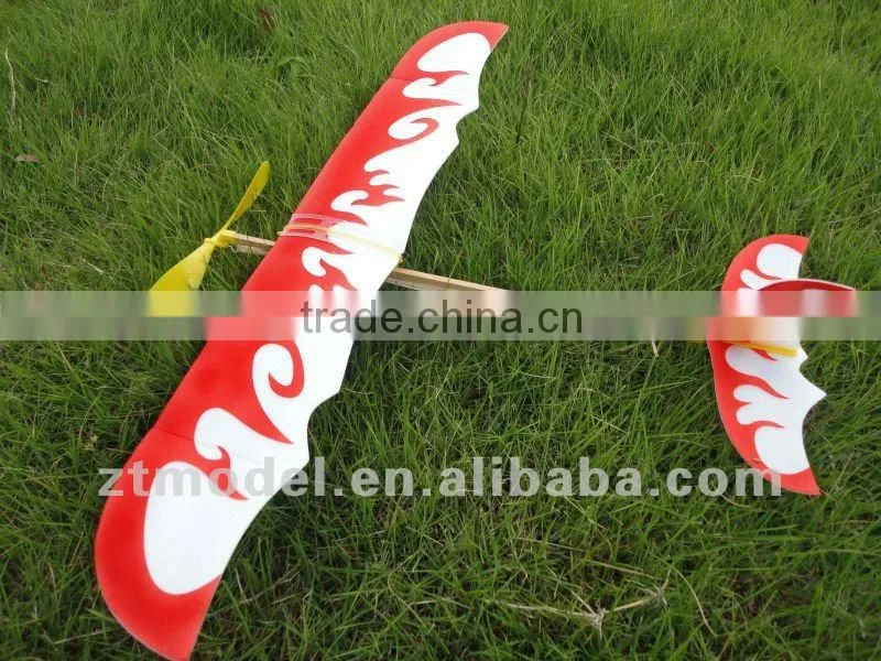 Rubber Band Powered Glider - Thunder Bird