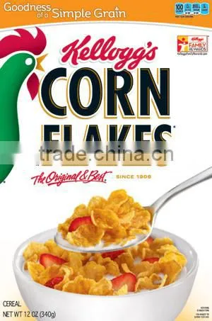 Kellogs Corn Flakes productiong plant